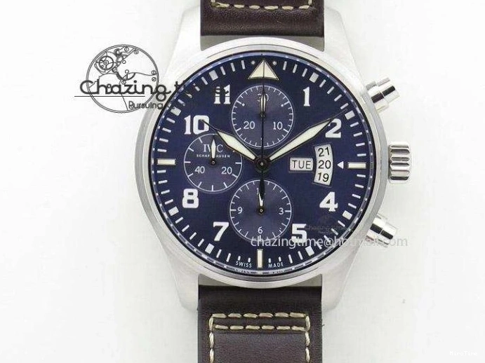 MIROTIME 0510 Popular Big Pilot Real PR IW502706 RG YLF 1:1 Best Edition Brown Dial On Calfskin Strap A 7223